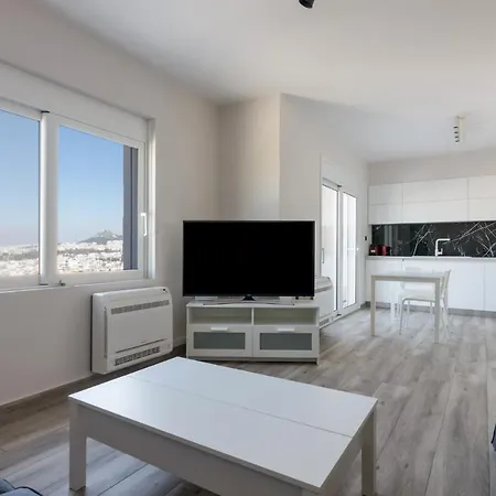 Acropolis View For 4 People Apartment Athens